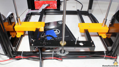 Tronxy-X5 3D printer tripod mod