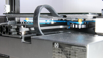 Artillery Sidewinder X2 3D printer, Bed temperature