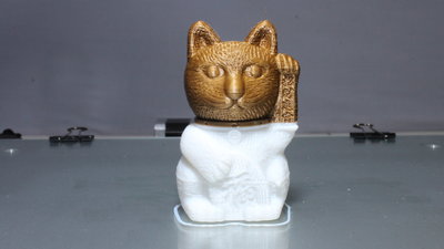 CR-10S 3D sample print cat