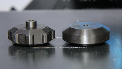 CR-10V2 sample print rover wheels