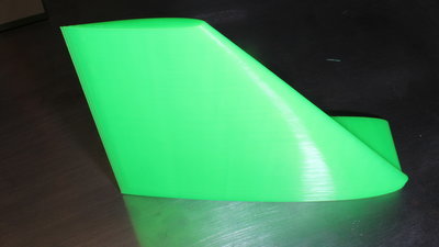CR-10 3D printer sample print winglet
