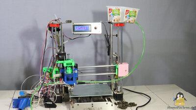 Direct Granule Extruder V4: Water cooling