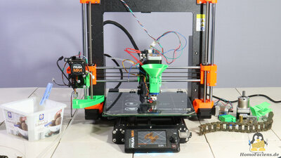 Direct Granule Extruder V5.9 on Prusa MK4