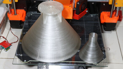 Direkt Granule Extruder V5.3: Example cones