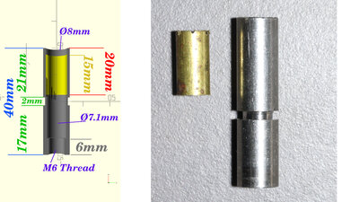 Direct Granule Extruder V7.0: Extruder tube