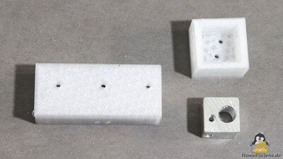 Direkt Granulat Extruder: Drill templates