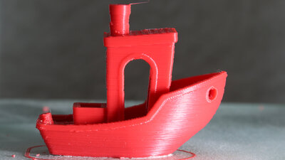 Druckbeispiel Benchy aus ABS