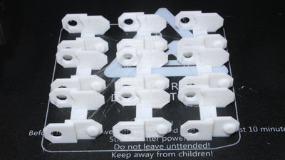 Zonestar M8R2 3D printer sample print cable chain