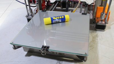 Zonestar P802 QA glass tile