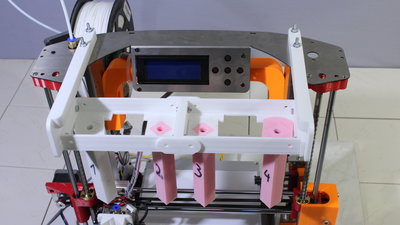 Umbau Zonestar 3D Drucker zum Plotter, Halterung inaktive Stifte