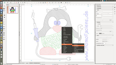 Umbau Zonestar 3D Drucker zum Plotter, Script zur Umwandlung von SVG in Gode