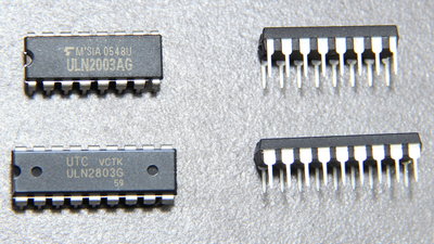 Sink Current driver ULN2803 and ULN2003