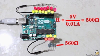 Multiple GPIOs with LEDs in source current mode