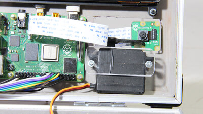 Roboter R19, Raspberry Kameramodul