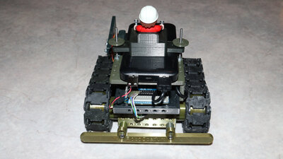 Rover R23 Tracked Loader: R�ckansicht