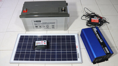 Core components of a solar generator