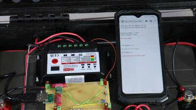 Microcontroller in solar generator