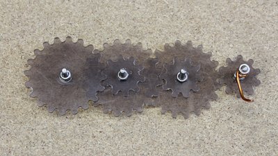 CNC machine V0.5, plastic gears