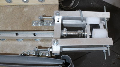 Mechanics CNC v3.2.2, mount X motor