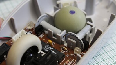 Electromechanical computer mouse
