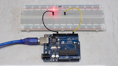 Microcontroller starter kit LED