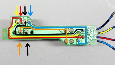 Pin configuration of a transmissive optical sensor
